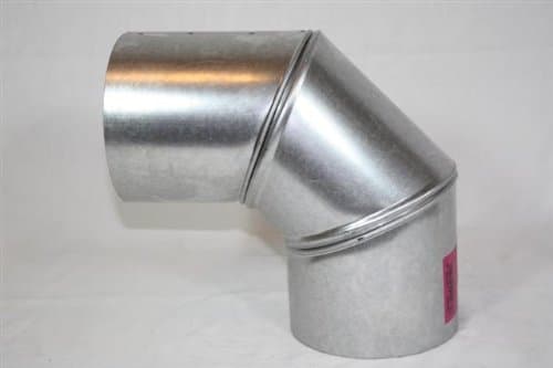 Smoke Pipe, Stove Pipe Rotating FAL 110 Diameter 0.6 mm Thick