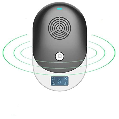 Ultrasonic Pest Repellent Smart Electronic Insect Repeller, Plug in Home Indoor and Outdoor Warehouse Get Rid of Mosquito,Rats,Mice，Ants，Squirrel,Flea,Roaches,Rodent,Insect[2018 Upgrade] (Black)