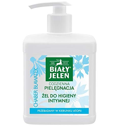 BIALY JELEN - Intimate hygiene gel with cornflowers - 500ml