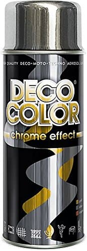 Chrome Effect Spray Decorative Art Decor Mirror Effect Metallic Paint (Silver)