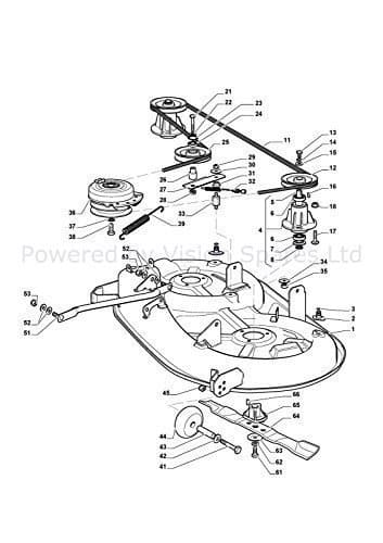 Medway Castle Garden XD140 SD98 Mountfield 1438M, 1538M Deck Belt Aramid Kevlar Replacement Belt for Lawn Mower Deck