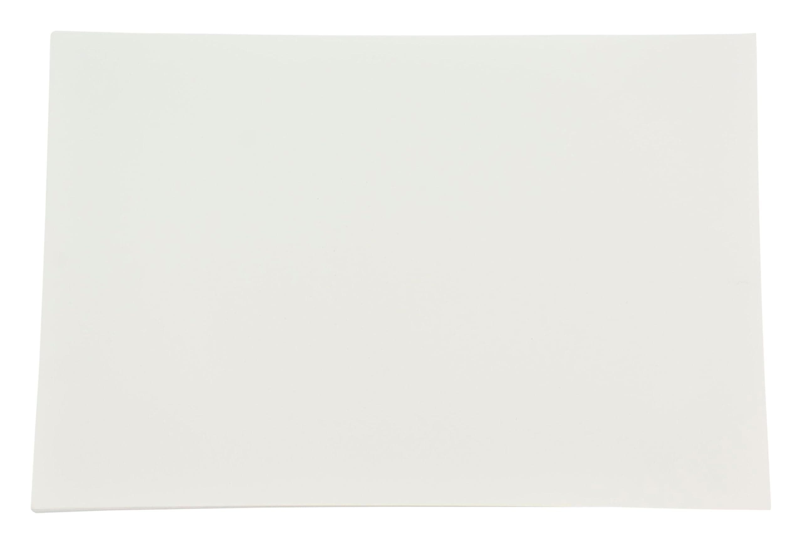 Sax Sulphite Drawing Paper, 60 lb, 12 x 18 Inches, Extra-White, Pack of 500 - 053934