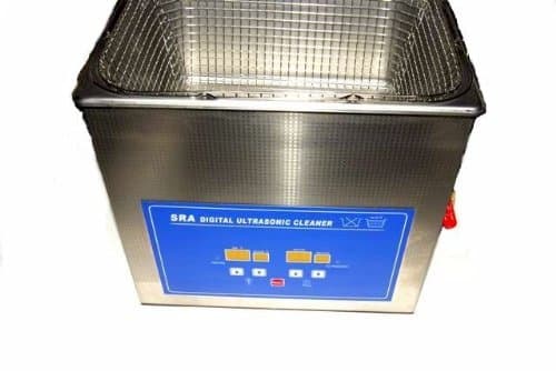 SRA TruPower UC-100D Digital Ultrasonic Cleaner, 10 Liter, 2.5 Gallon Capacity