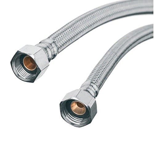 Flexi Flexible Kitchen Basin MonoBloc Tap Connector Hose Pipe 1/2" x 1/2" 50cm Length