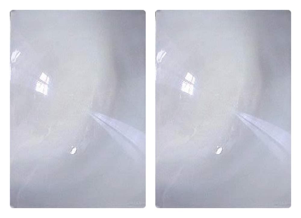 Brand (2) Pack Full Page 3x Magnifier / Plastic Magnifying Sheet Fresnel Lens, 7" X 10.25"