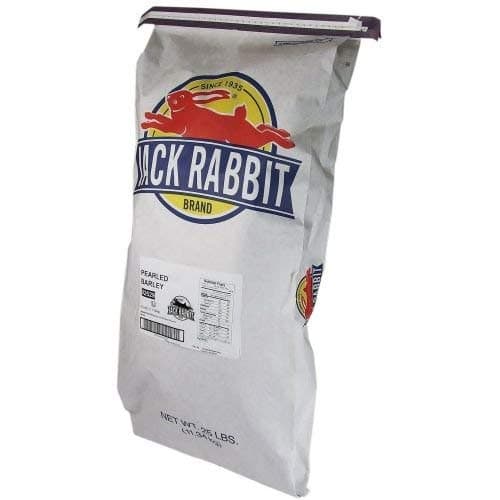 JackRabbit Pearl Barley, 25 Pound Package -- 1 each.