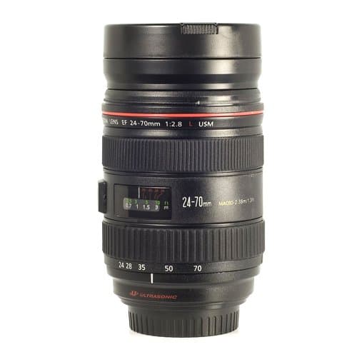Canon Camera Lens Lens Cup Coffee Mug EOS 24-70mm Stainless Zoom