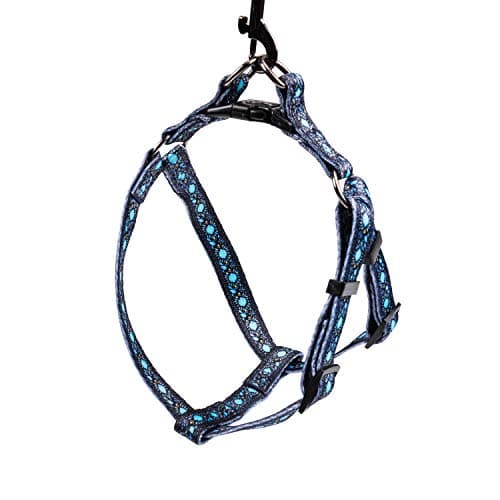 DYAprWu Adjustable Dog Harness Durable Print Harness Step-in Harness for Small Medium and Large Dogs Great for Dog Sports Training Walking Running