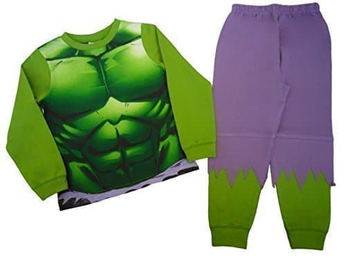 Hero Boys Incredible Hulk Pyjama 2-3years up to 7-8 Years