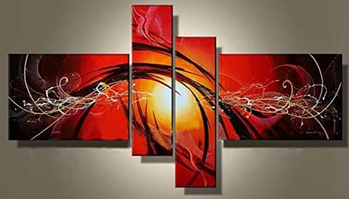 Multi Panel Canvas Wall Art 100% Hand Painted Oil Painting On Canvas Abstract Large Cheap House Decoration Paintings