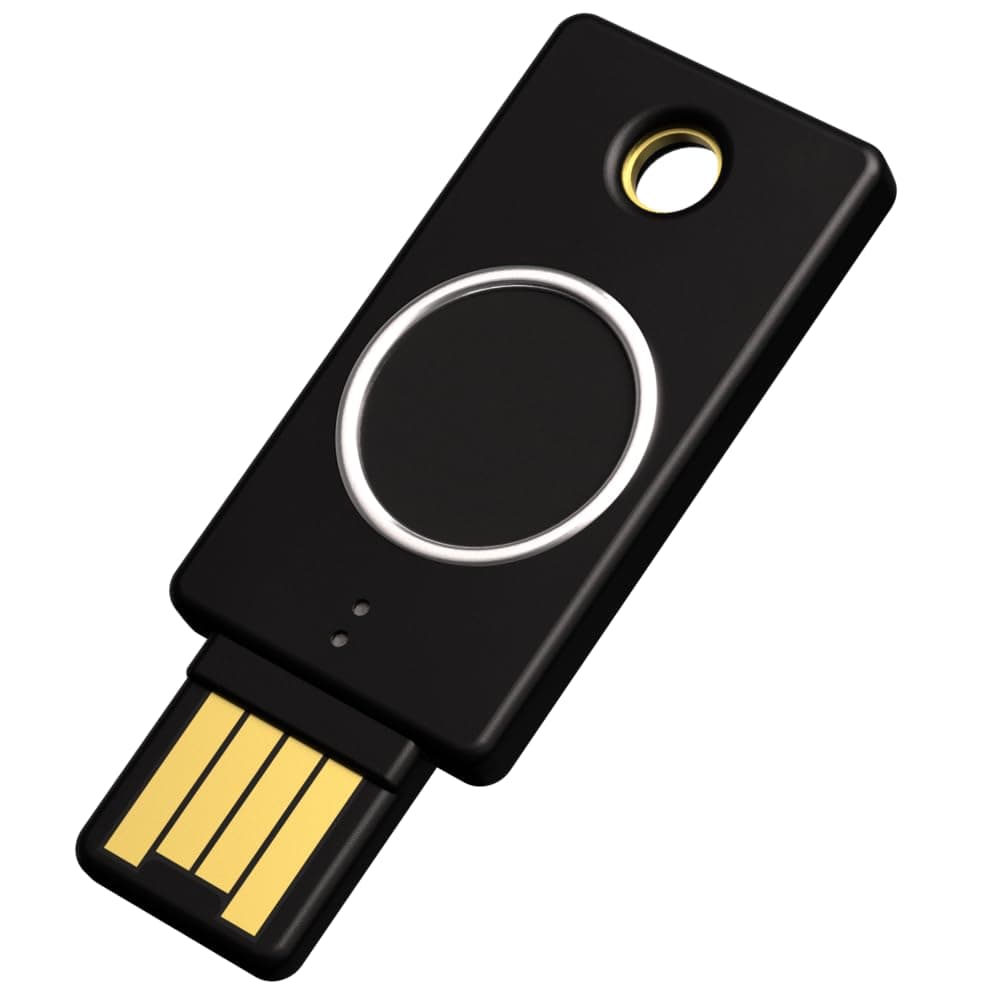 Yubico YubiKey Bio - FIDO Edition, FIDO2/WebAuthn (Hardware Bound passkey) and FIDO U2F