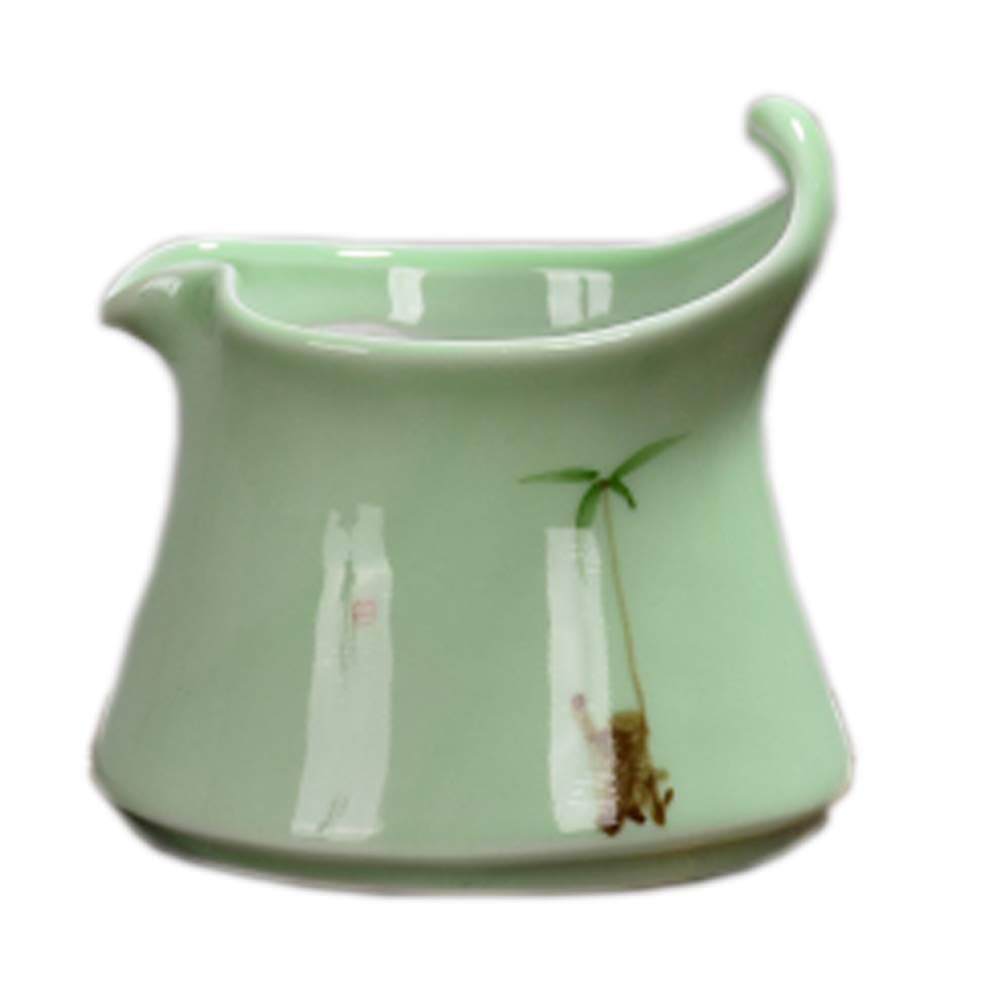 yozhohoo Ceramic Flower Pots 4.5 Inch, Lotus Design Ceramic Planter Plant Pots Indoor Chinese Style Decorative Garden Containers for Succulent Cactus Herb Orchid or Small Plants