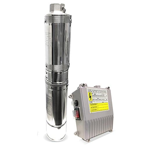 SCHRAIBERPUMP 4" SUBMERSIBLE DEEP WELL PUMP 1.5HP 230v 328FT 22GPM w/control box 2 Year WARRANTY - 100% STAINLESS STEEL BODY - INCLUDES WIRE SPLICE KIT