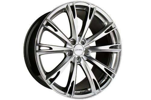 20" Wheels Ace Aspire 20x8.5 20x10 Mica Grey Concave Wheels Rims Fits Infiniti Q50 Sedan Coupe 5x114.3
