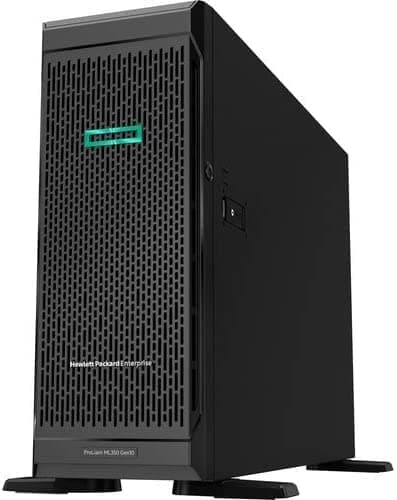 HP High-End Tower Server 52-Core 128GB RAM 3.84TB ML350 G10 (Renewed)