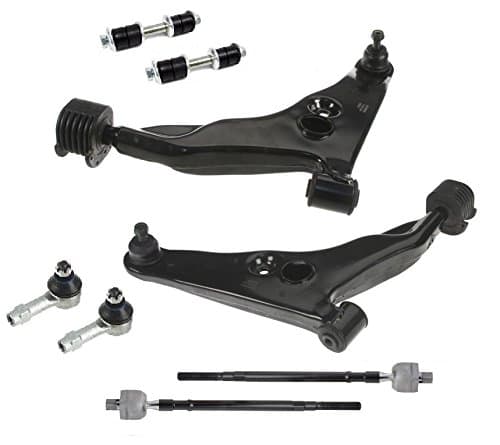 Mirage 97-02 Control Arm Ball Joint Tie Rods Sway Bar Link Suspension Kit 8PCS