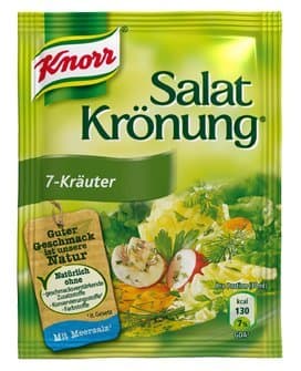 Knorr Salatkrönung 7-Kräuter (7 diffrent herbals) (5 Pc.) 3 Packs