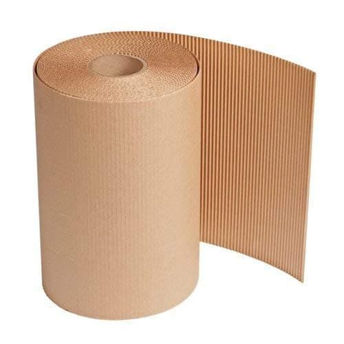 2 Ply Brown Corrugated Roll For ECommerce Packaging 140gsm Paper (26 inch X 5 Meters)
