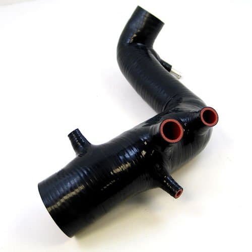 00-06 Volkswagen Golf GTI 1.8T Turbo MK4 Silicone Turbo Inlet Intake Hose Black w/19mm PCV