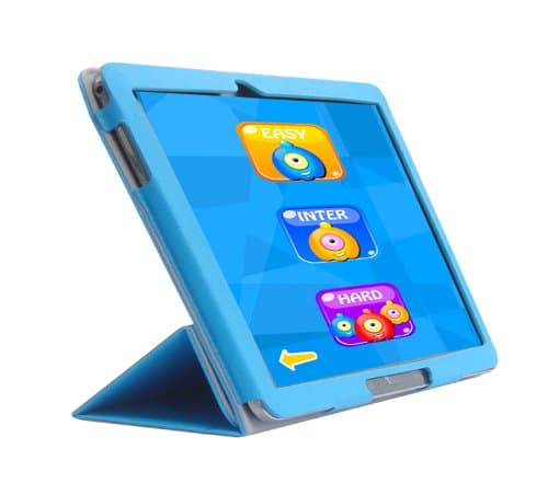 iShoppingdeals - for Samsung Galaxy Note PRO 12.2" (SM-P900) PU Leather Folio Smart Cover Case, Blue