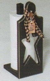 Wooden Amish Paper Towel Holder