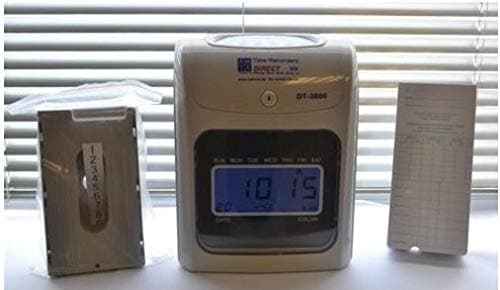 New Clocking in Machine, Time Recorder, Complete Starter System, Machine, Rack & 100 Time Cards