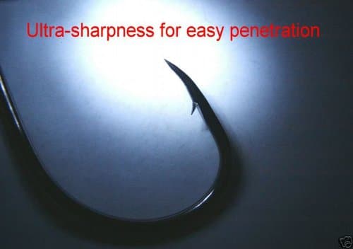 High Carbon Octopus Fishing Hooks size 9/0 50 pcs/bag