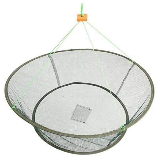 EatingBiting 40 inch 40" Portable Prawn Bait Crab Shrimp Net Drop Landing Fishing Pier Harbour Pond