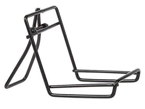 ENKORE Metal Coaster Holder - Hold Up to 6 Coasters in A Upright Stand Position for Better Display, Easy Storage and Removal, Fit Round or Square Shape Drink Mats, Sold without Coasters