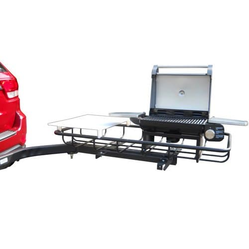 Stowaway Hitch Mount Grill | Swings Away for Grilling and Clear Access to The Back of Your Vehicle | 1.25" Hitch