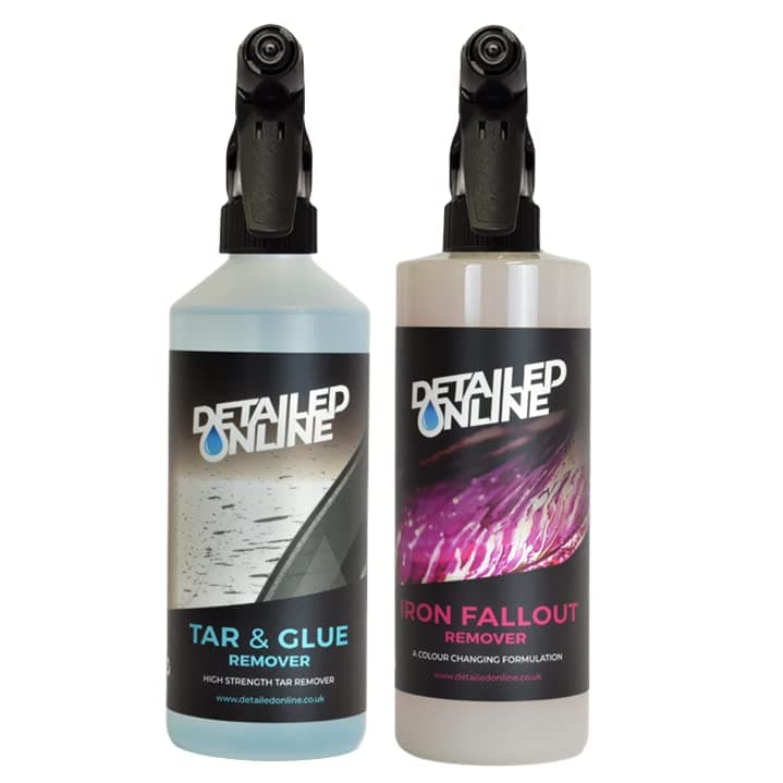 DetailedOnlineTar And Remover + Iron Fallout Remover CONTAMINANT Contamination Duo