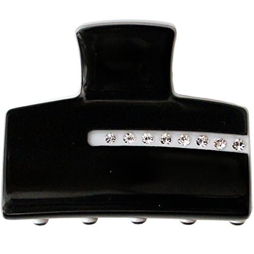 Moliabal Milano, Black + Diamond Clip - Small