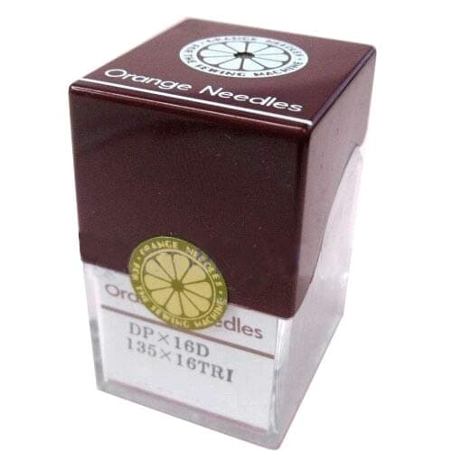100 Orange DBX1 16X231 16X257 1738 Industrial Sewing Machine Needles (Size 12 (Metric 80))