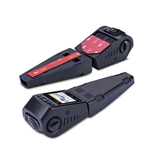 Yuwei 1080P FHD Dash Cam,150 Wide Angle Car Dashboard Camera Recorder with G-Sensor, WDR, ADAS, Park Monitoring, Loop Recording