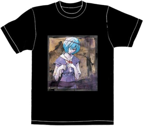 Evangelion Reprint T-Shirts Rei L by GAINAX