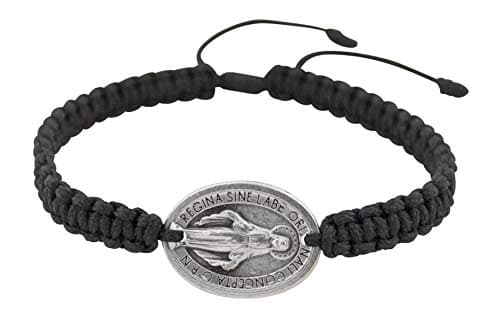 VILLAGE GIFT IMPORTERSGood Shepherd Creations Adjustable Cord Bracelet with Saint Benedict Medals