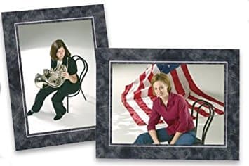 Tap Cardboard Photo Easel Frame - Marble - 8x10 - Pack of 25