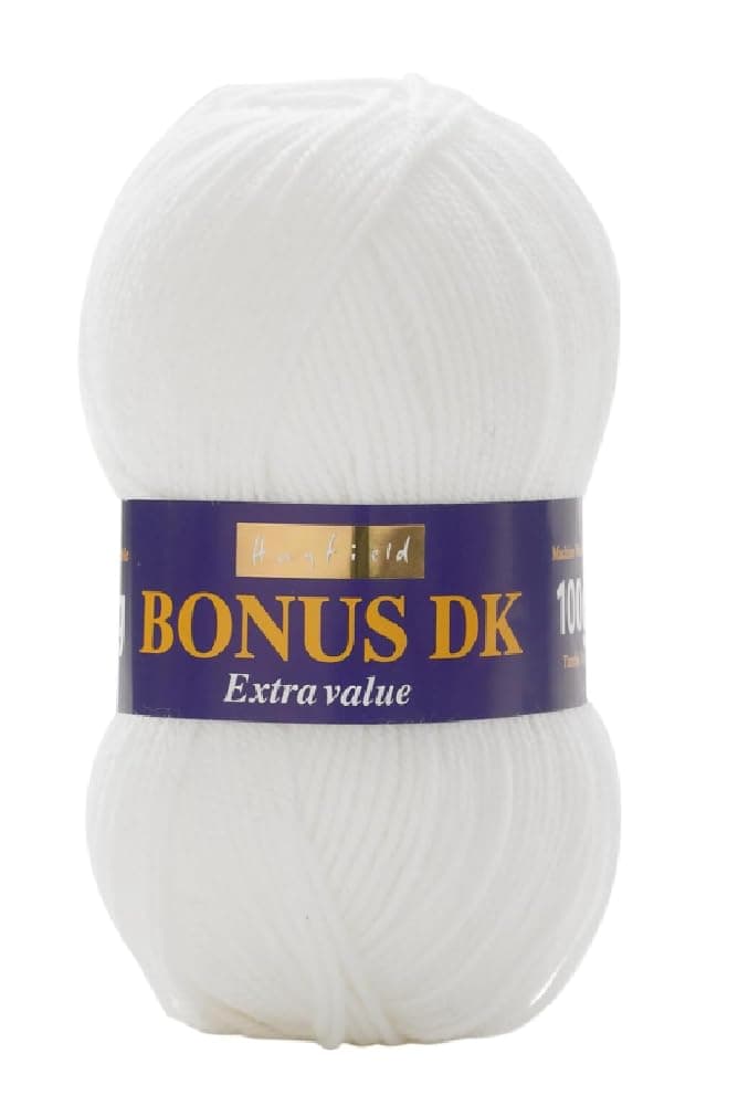 Hayfield Bonus DK - White (961) - 100g