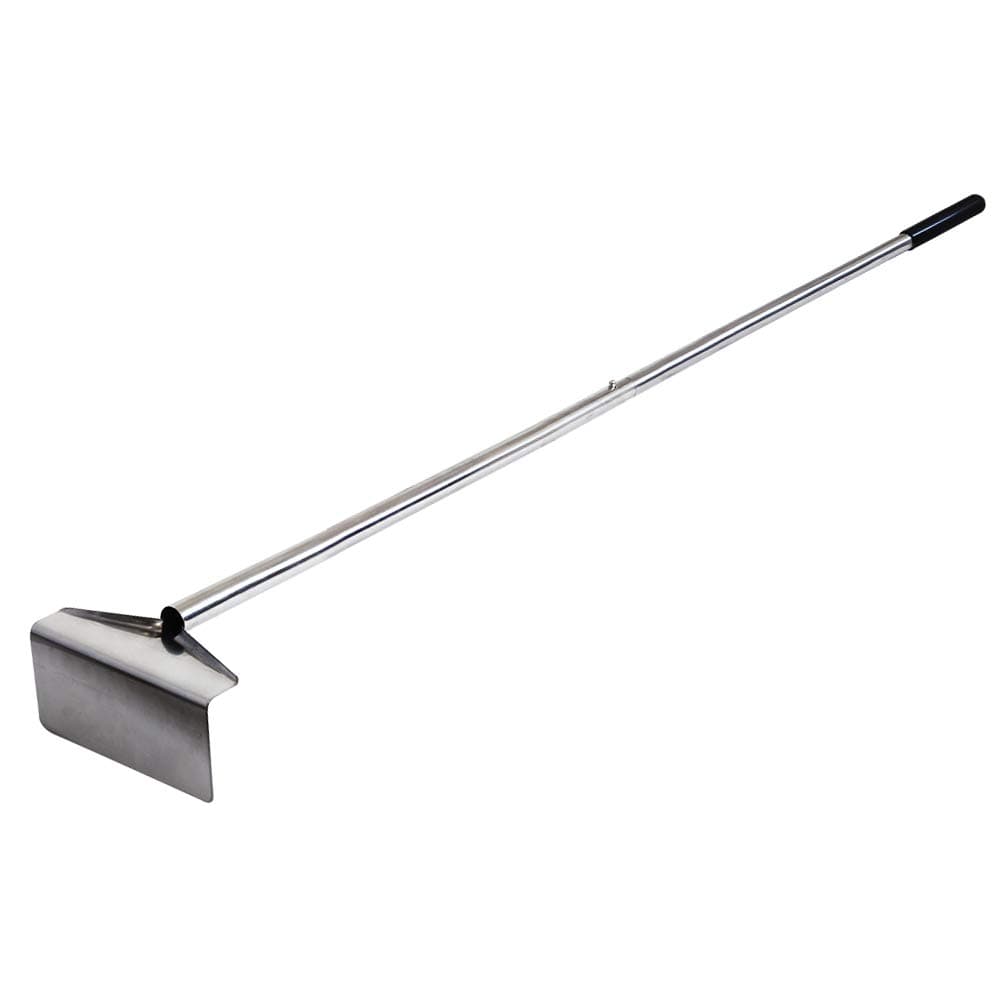Charcoal Grill Rake Grill Ash Tool Accessories,Charcoal Kettle Grill Pizza Oven Ash Rake Stainless Steel-32 inch