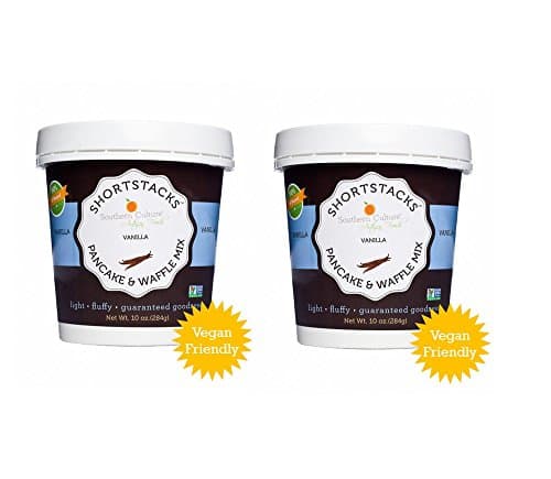 Southern Culture Foods Vanilla Shortstacks, Pancake and Waffle Mix Organic and GMO Free Pack of 2 (Vanilla)
