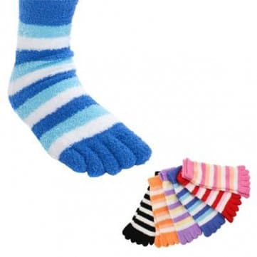 Huiwei Fuzzy Toe Socks