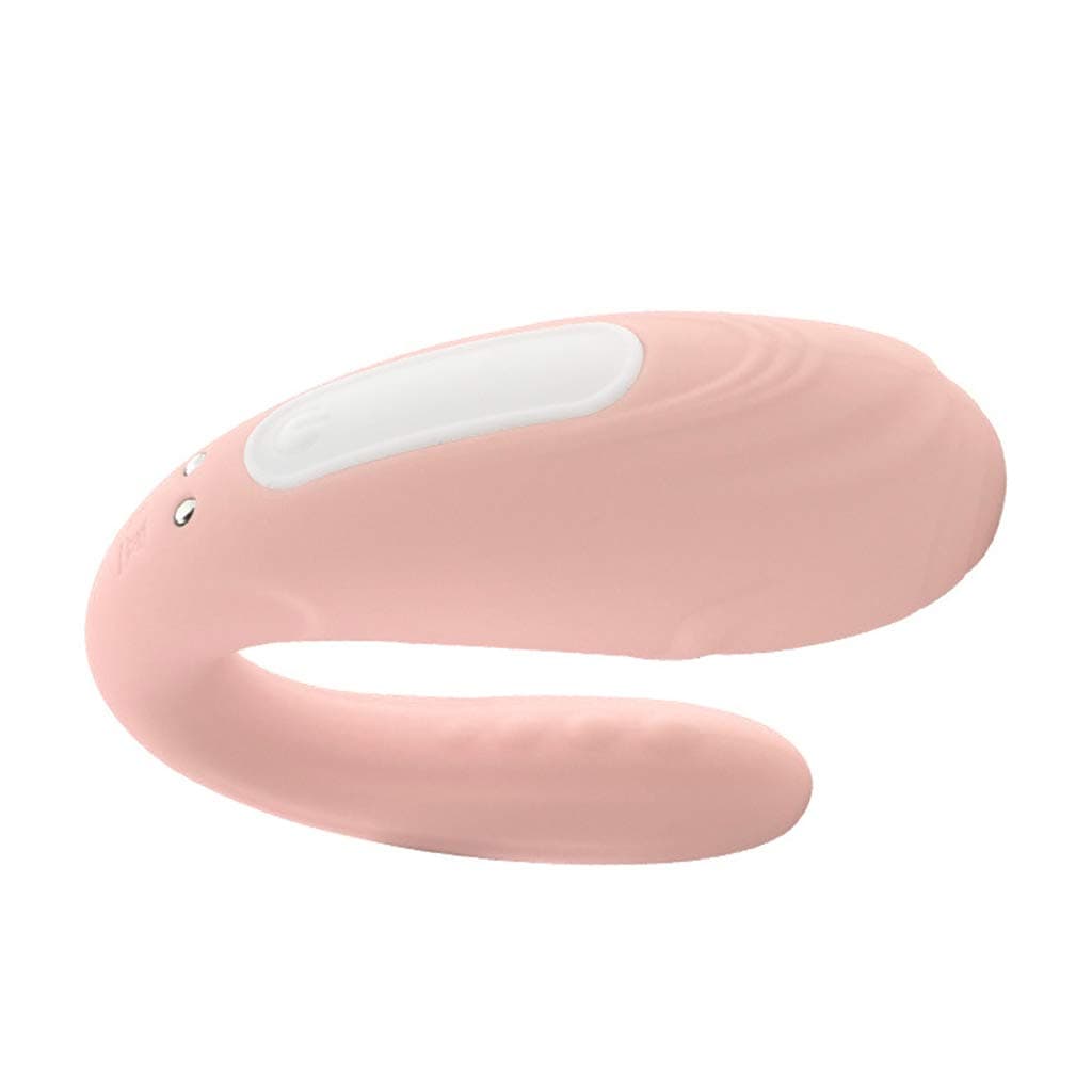 KunmniZ 10 Frequency U Silicone Massager Toy Redefined Craft,Pink