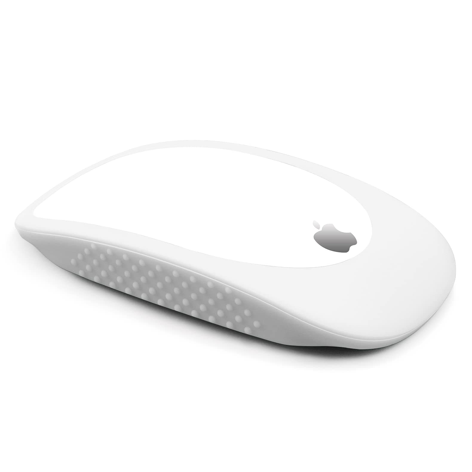 Silicone Cover Case Protective Skin Compatible with Apple Magic Mouse 1/2 (White) [Mouse NOT Included]