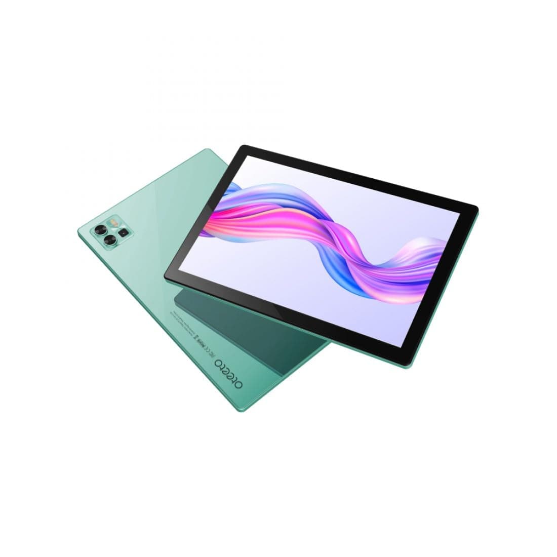 Oteeto Tab 12 Pro 5G Android Tablet, 10.1 Inch Display, 8GB RAM, 512GB ROM, 6000 mAh Battery, Wireless Keyboard (Green)