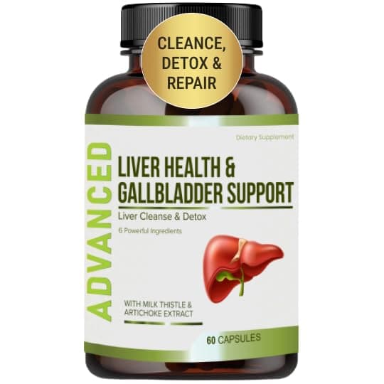 Liver Health Formula and Gallbladder Support-Liver Cleanse Detox & Repair to ...