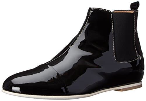 Aquatalia Women's Chime Boot, Black Patent, 8.5 M US