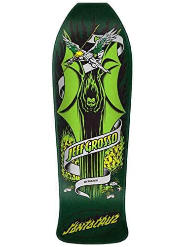 Santa Cruz Grosso Demon Reissue Skateboard Deck,Assorted,9.98" L x 30.07" W