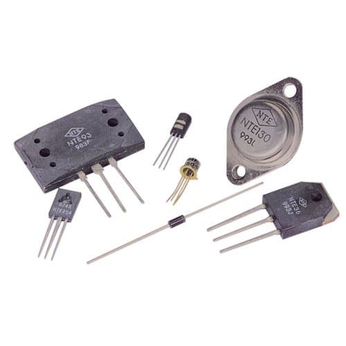 NTE Electronics NTE102A PNP Germanium Complementary Transistor for Medium Power Amplifier, TO1 Case, 1A Collector Current, 32V Collector-Base Voltage