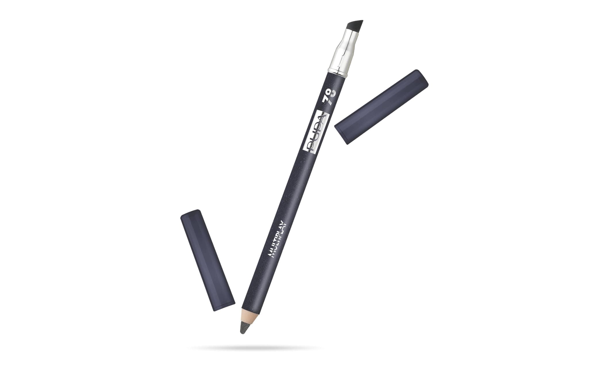 PUPA Milano Multiplay Eye Pencil - Multipurpose Pencil - Suitable For Sensitive Eyes - Soft And Smooth Texture - Paraben Free - Ophthalmologist Tested - Amazing Color - 78 Denim Obsession - 0.04 Oz