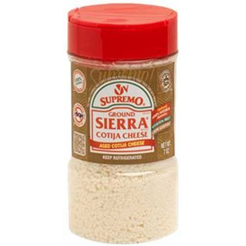 Supremo Queso Cotija Cheese Shaker, 7 Ounce -- 12 per case.